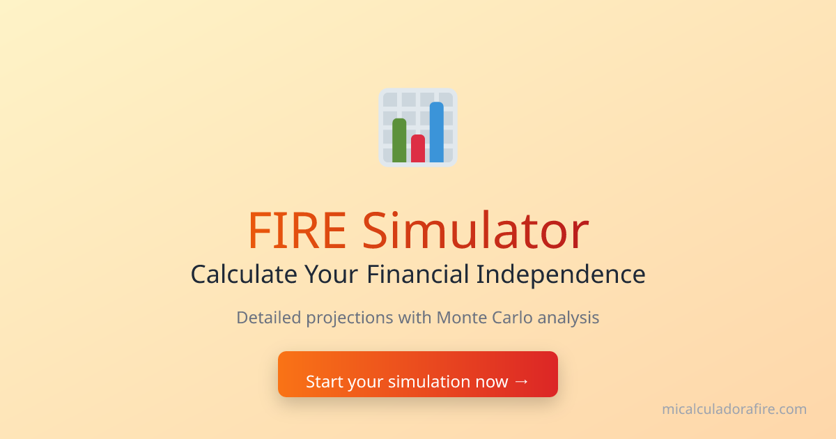 FIRE Simulator - Calculate Your Financial Independence | FIRE ...